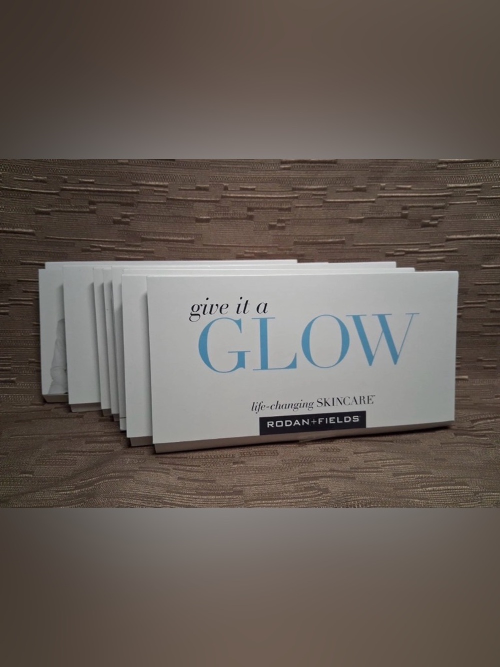 LOT OF 8 Rodan + Fields Sets Give It A Glow Cleanser, Lip & Night Serums #11